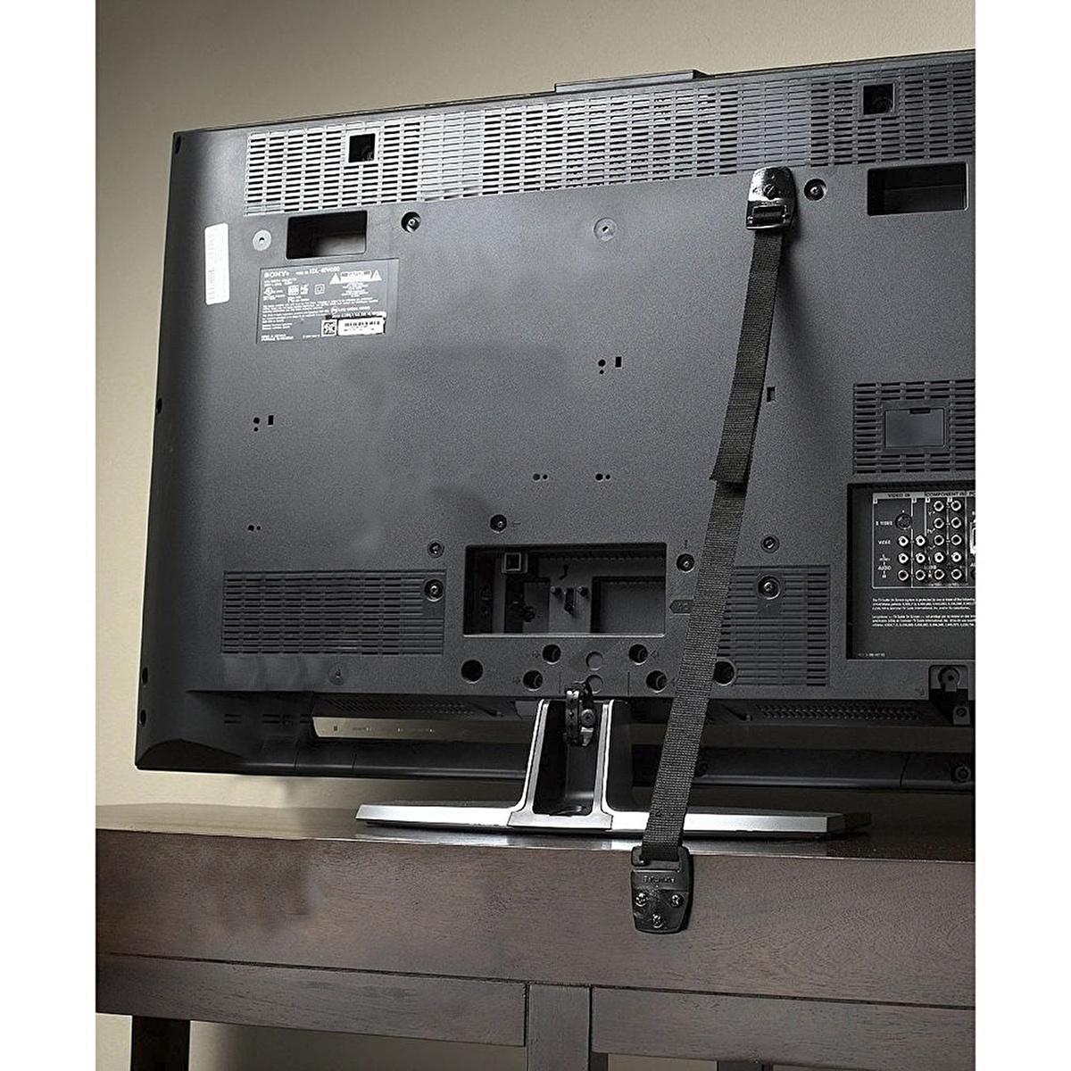 Miny Furniture Safety Anti-Tip Device - Earthquake Safety Device for TV and Furniture Securing by Beauty Care Bag
