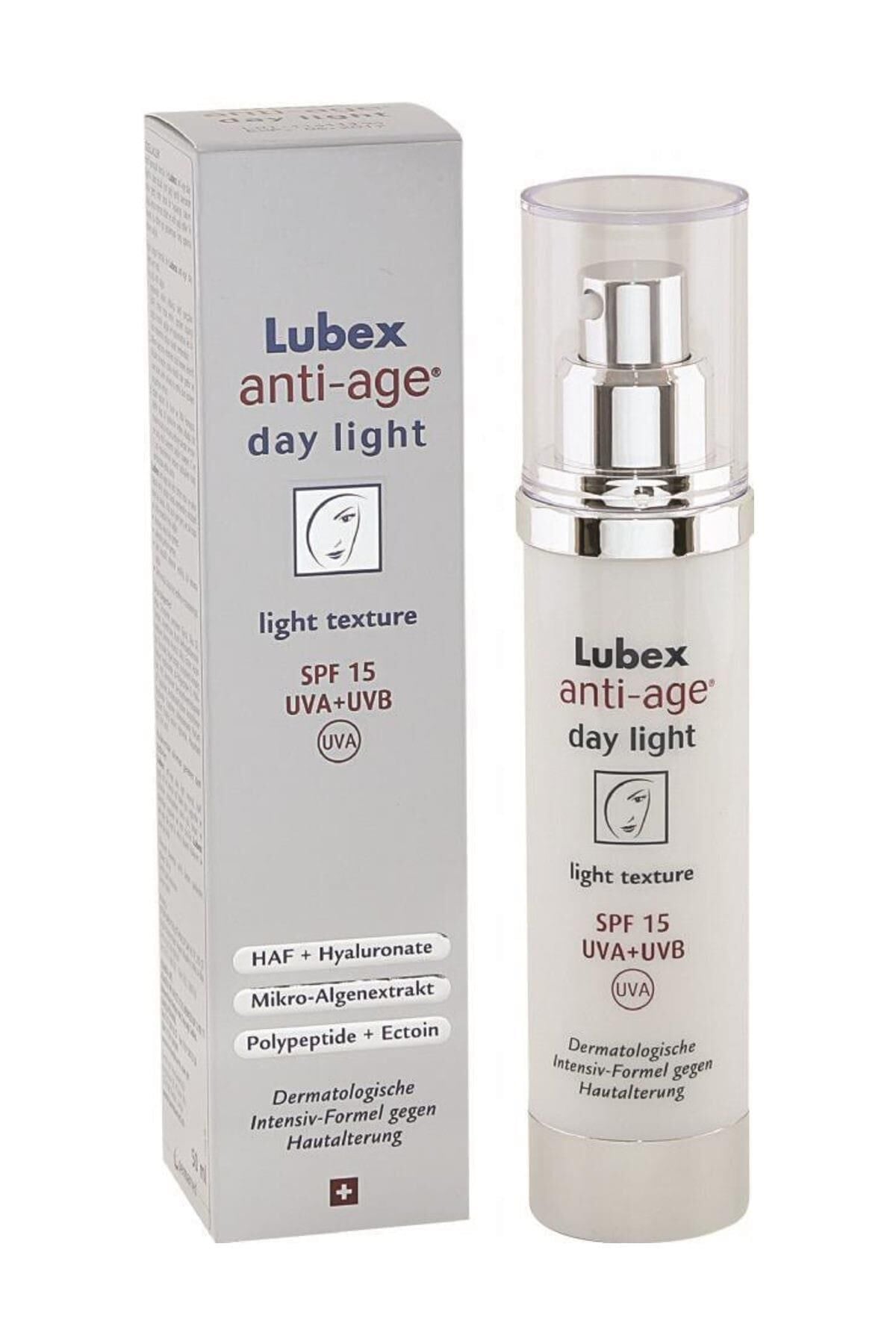 Lubex Anti Age Day Light SPF 15 Hydrating Face Cream 50ml by Beauty Care Bag