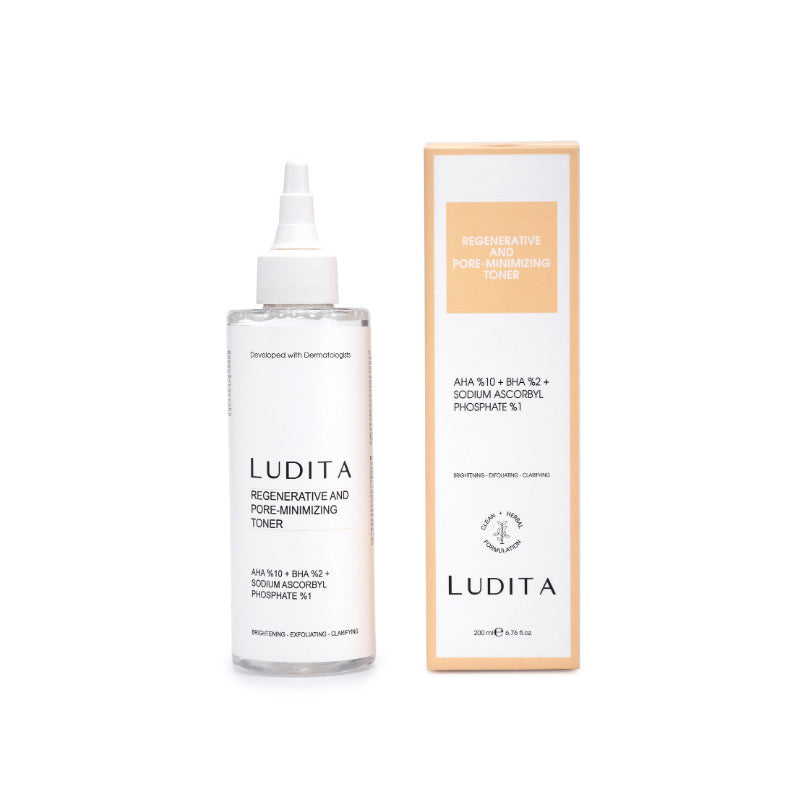 Ludita Pore Tightening Peeling Tonic with AHA & BHA 200 ml by Beauty Care Bag