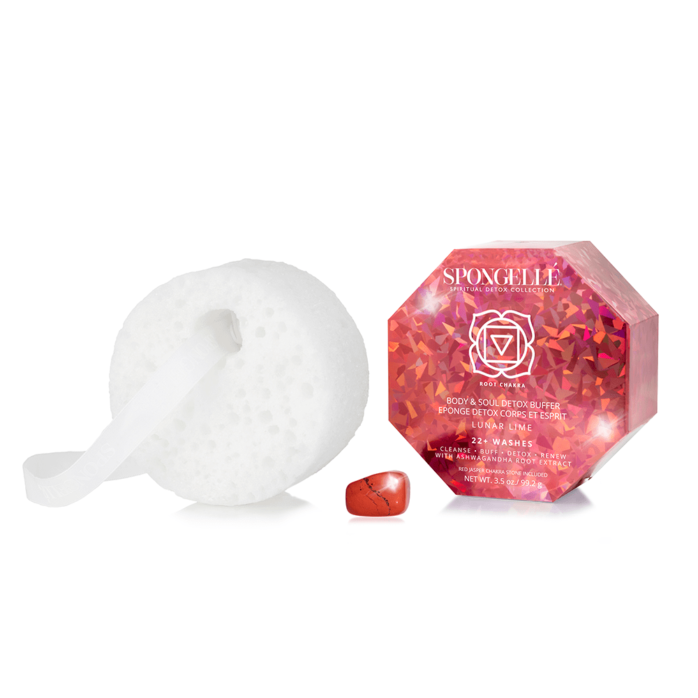 Lunar Lime | Spiritual Detox (Red Jasper)Body Wash Infused BufferTorqelo.com