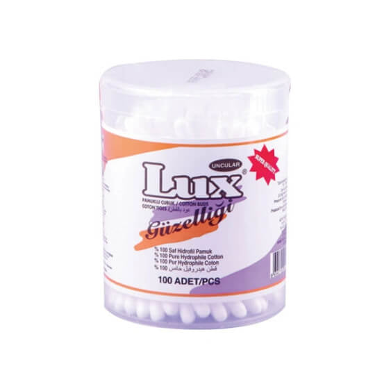 Lux Cotton Buds Soft Ear Cleansing Swabs 100 Count by Beauty Care Bag