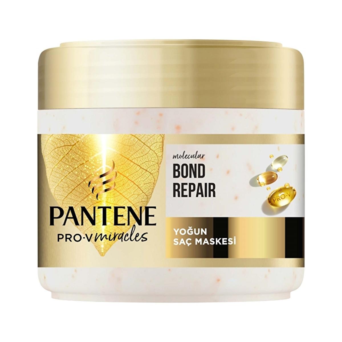 Pantene Pro-V Miracles Hair Mask: Molecular Bond Repair, Biotin & Pro-Vitamins for Damaged Hair - Intensive Strengthening Treatment by Beauty Care Bag