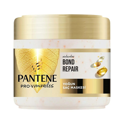 Pantene Pro-V Miracles Hair Mask: Molecular Bond Repair, Biotin & Pro-Vitamins for Damaged Hair - Intensive Strengthening Treatment by Beauty Care Bag