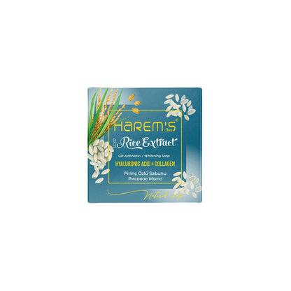 Harems Ottoman Rice Extract Bar Soap for Brightening 120g by Beauty Care Bag