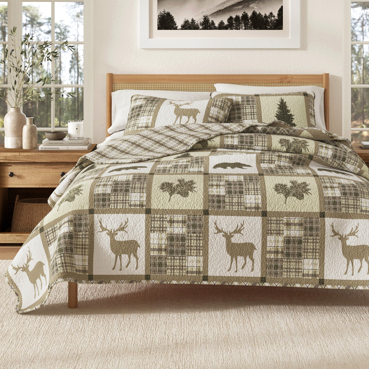 Lodge Quilt - Stonehurst Collection by Great Bay Home