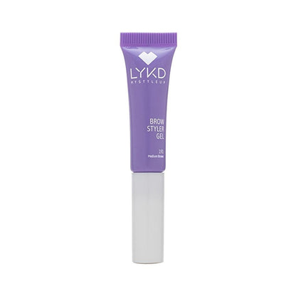 LYKD Eyebrow Gel 191 Medium Brown for Defined BrowsMakeupTorqelo.com