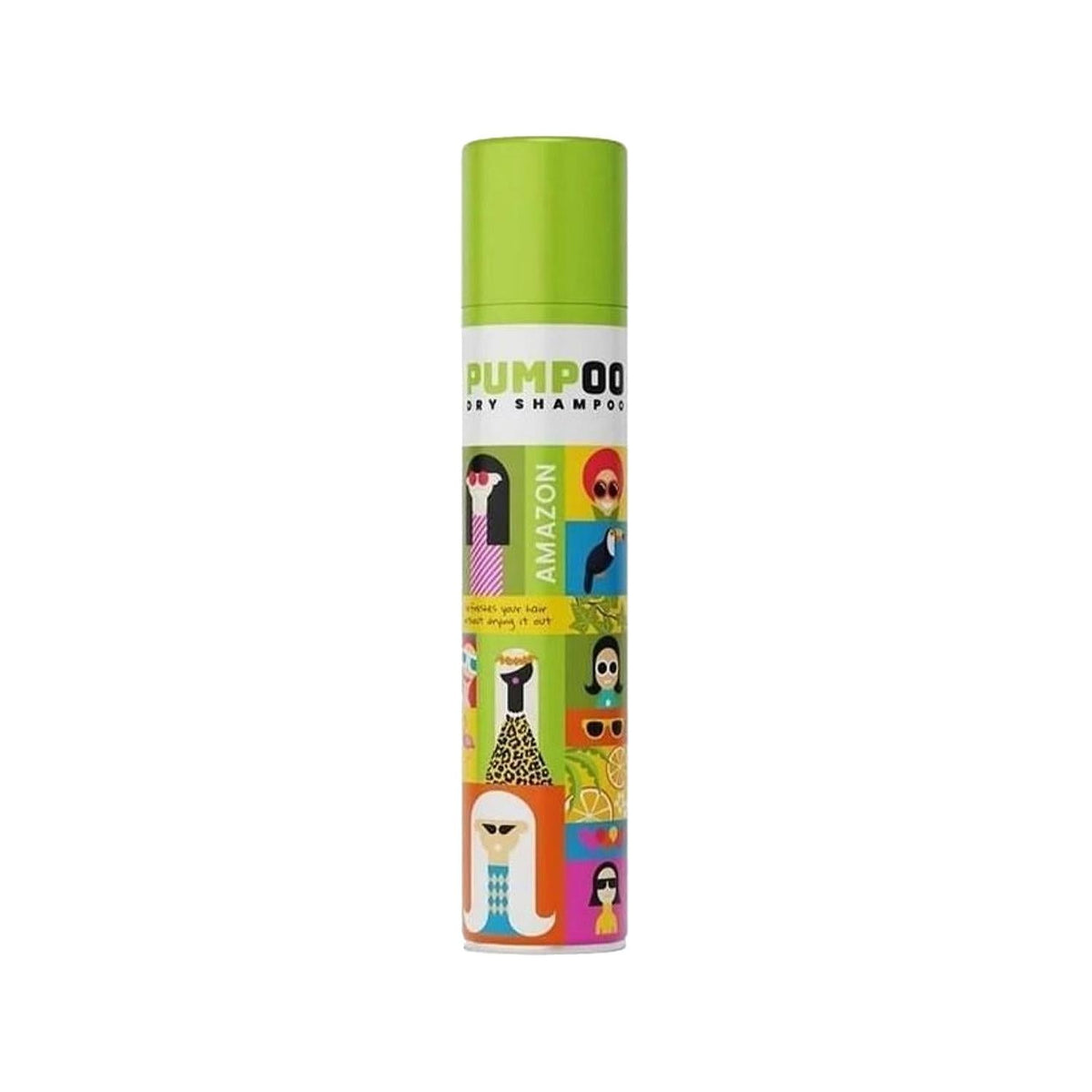 Pumpoo Amazon Dry Shampoo 200ml - Convenient Waterless Hair Care for Busy Lifestyles by Beauty Care Bag
