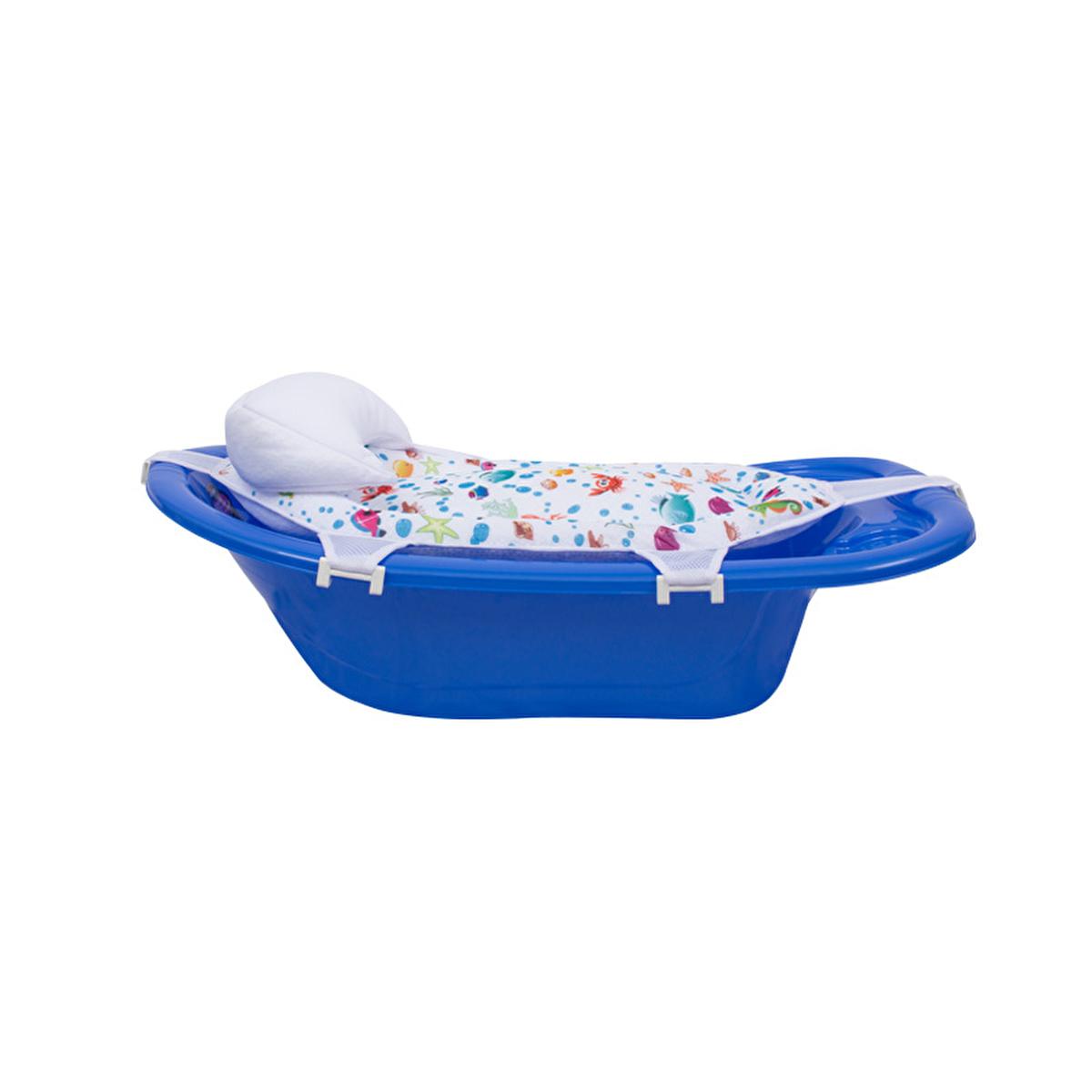 Sevi Bebe Baby Bath Support Cushion - Comfort & Safety for Newborns to 7 Months by Beauty Care Bag