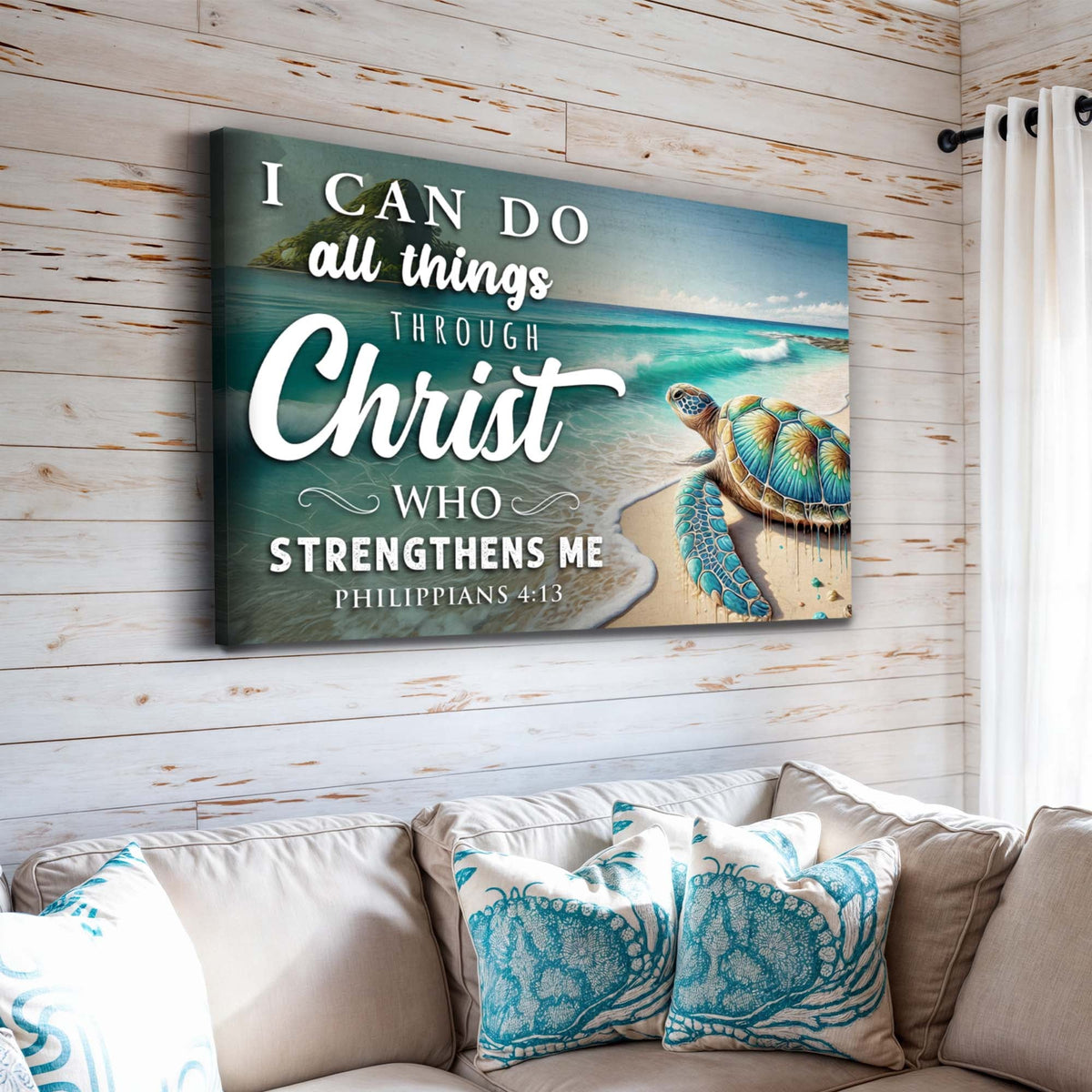 I Can Do All Things Faith Sign II by Tailored Canvases