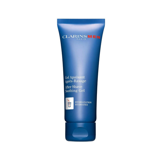 Clarins Men Soothing Gel: Calm Irritation & Hydrate Sensitive Skin - Post Shave Relief, 2.54 fl oz by Beauty Care Bag