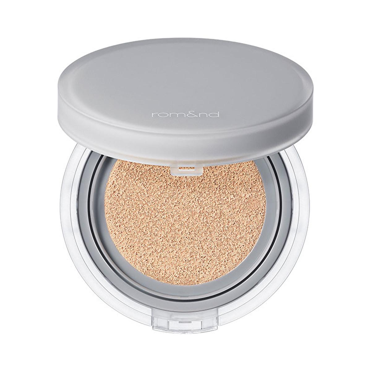 rom&nd Nu Zero Cushion Foundation: Lightweight, Long-Lasting, Natural Finish Coverage for Flawless Skin by Beauty Care Bag