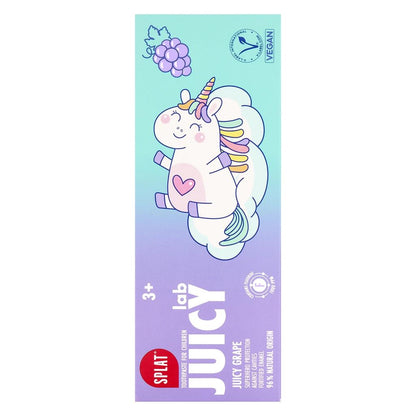 Splat Juicy Lab Grape Kids Toothpaste for Ages 3+ 55 ml by Beauty Care Bag