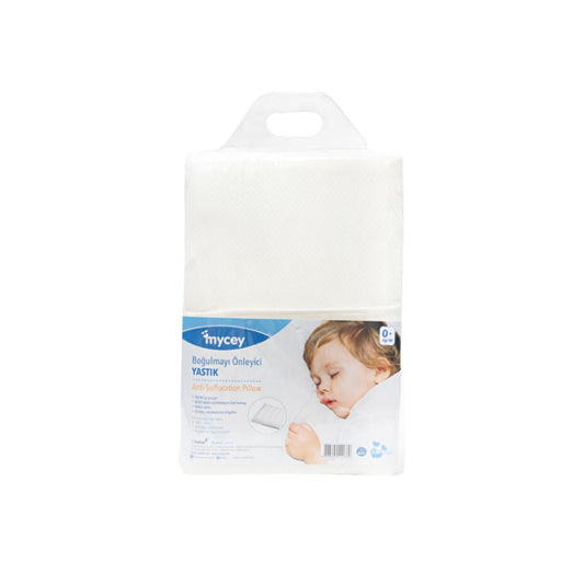 Mycey baby anti-choking pillow in cotton fabric for infants