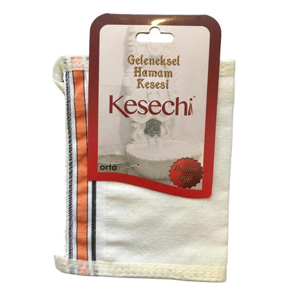 Kesechi Traditional Turkish Bath Mitt Medium by Beauty Care Bag