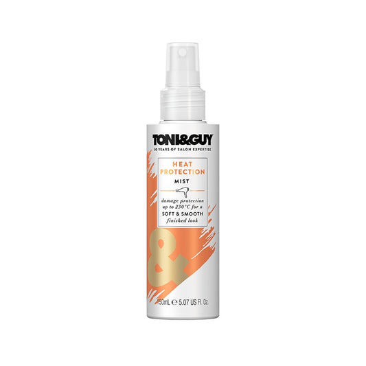 Toni & Guy Heat Protection Spray: Shield Your Hair From Damage - Thermal Protectant Mist for Flat Irons, Curling Irons & Hair Dryers (5.07 fl oz) by Beauty Care Bag