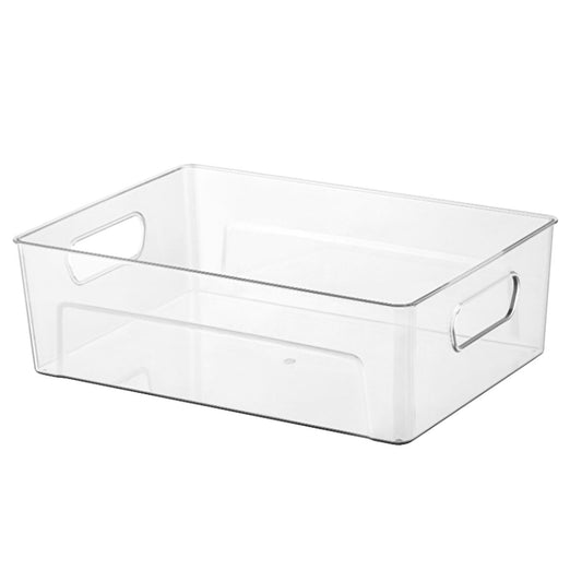 Bee Home Refrigerator Organizer - PET Material, Durable Fridge Storage Container for Kitchen Organization, 11.61 x 8.07 x 3.54 inches by Beauty Care Bag
