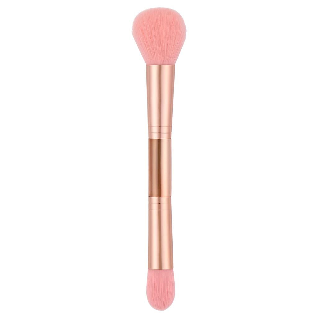 Eklips Double-Sided Makeup Brush Set for Seamless Blending by Beauty Care Bag