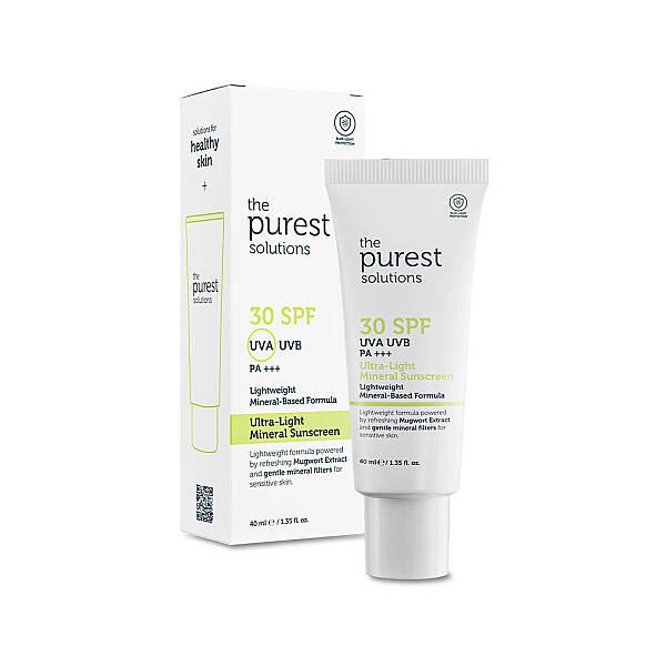 The Purest Solutions Mineral SPF 30 Sunscreen 40 ml by Beauty Care Bag