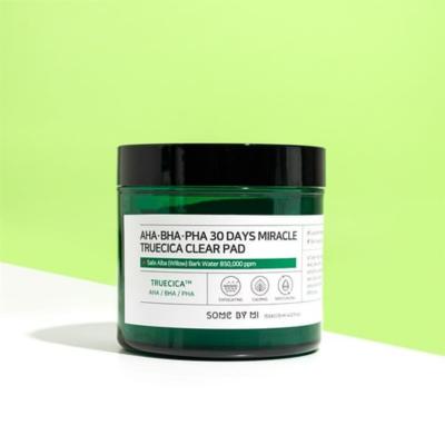 Some By Mi AHA-BHA-PHA 30 Days True Cica Clear Exfoliating Face Pads - Gentle Skincare for Blackheads & Whiteheads by Beauty Care Bag