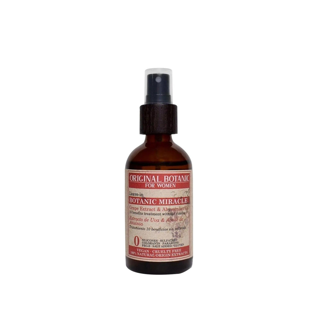 ORIGINAL BOTANIC Vegan Hair Care Oil for Women - 150ml Miracle 10 Multi-Effect Natural Nourishment by Beauty Care Bag