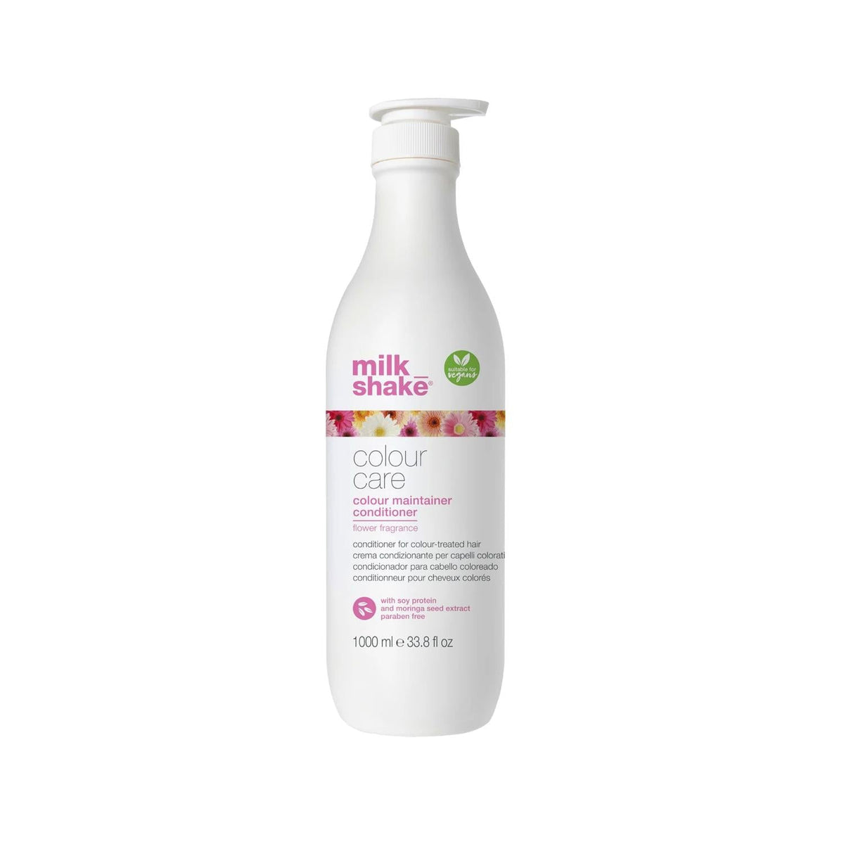 milk_shake Colour Care Colour Maintainer Flower Color Protecting Conditioner 1000 ml - Hair Color Maintainer Cream by Beauty Care Bag