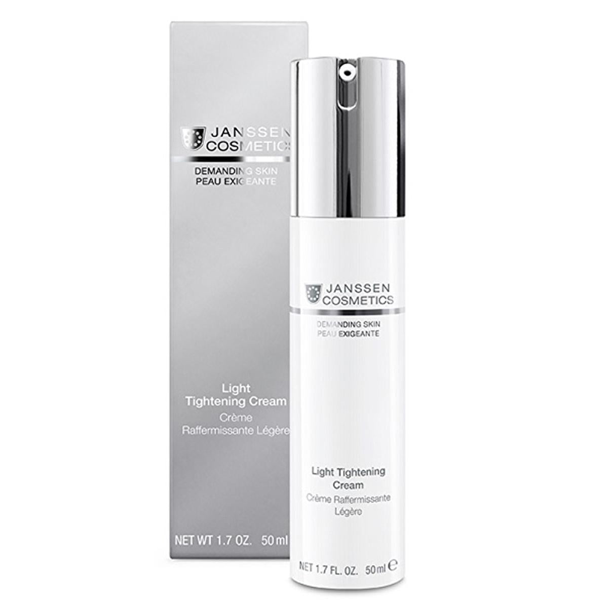 Janssen Cosmetics Light Tightening Cream: Firming, Elasticity & Anti-Aging Skin Cream with Aloe Vera by Beauty Care Bag