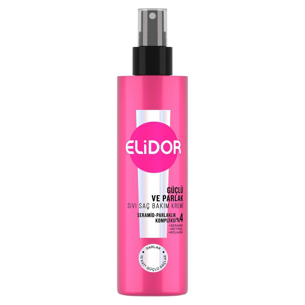 Elidor Strong & Shiny Liquid Conditioner for Dull Hair 200 ml by Beauty Care Bag