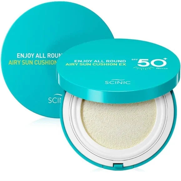 SCINIC Enjoy All Round Airy Sun Cushion SPF 50+ PA++++ by AsiaBeautyMall