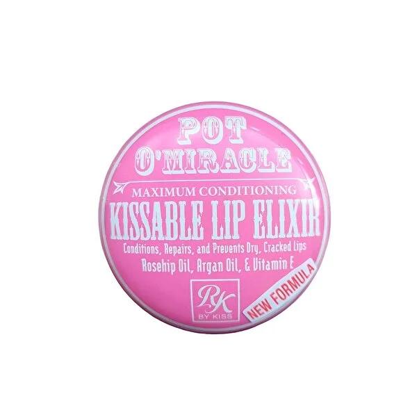 Ruby Kisses Pot O'Miracle Kissable Lip Elixir - Natural Moisturizing Lip Care for Dry, Chapped Lips by Beauty Care Bag