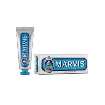 Marvis Aquatic Mint Toothpaste Refreshing Oral Care 25ml by Beauty Care Bag