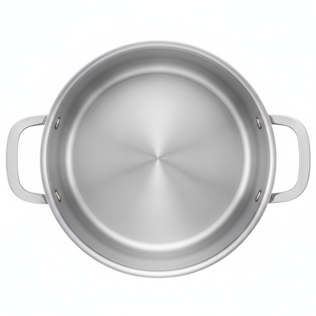 5-Ply Stainless Stock Pot with Lid, 7-Qt by Alva Cookware