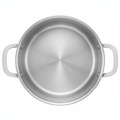 5-Ply Stainless Stock Pot with Lid, 7-Qt by Alva Cookware