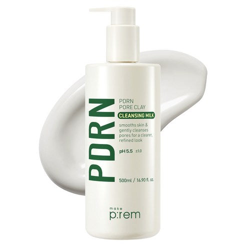 make p:rem PDRN Pore Clay Cleansing Milk 500ml by Seoulia