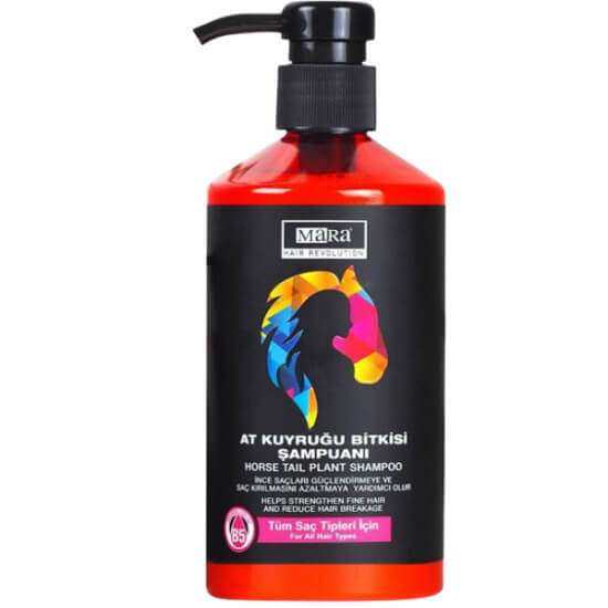 Mara Horsetail Extract Shampoo for Hair Growth Support 500 ml by Beauty Care Bag