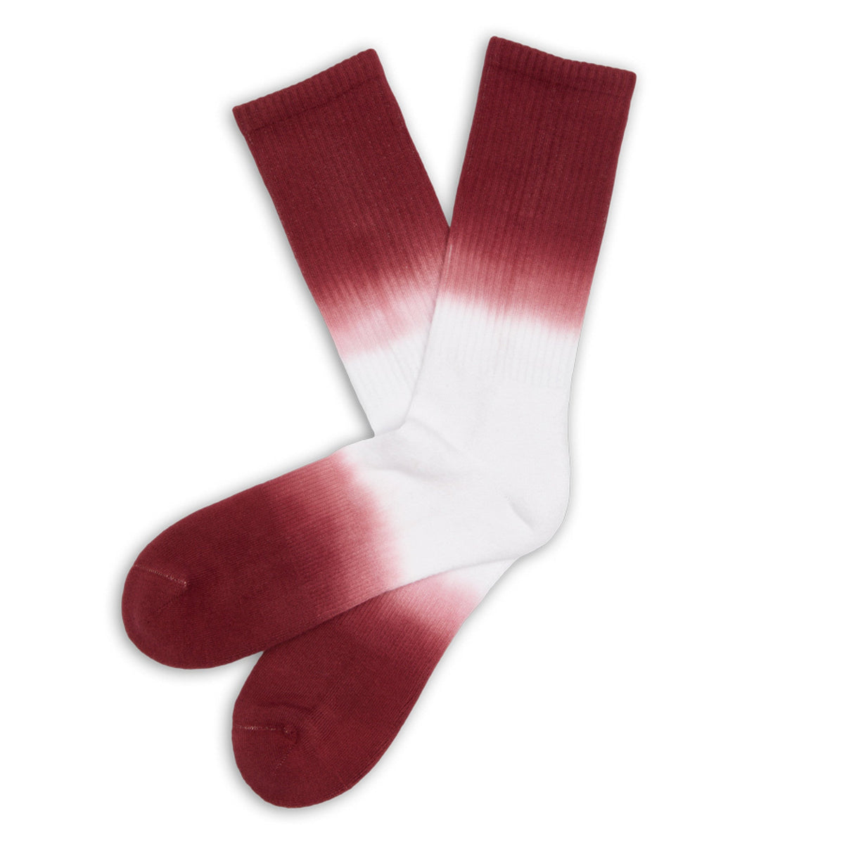 Maroon Dip Casual SocksTeam ColorwaysTorqelo.com