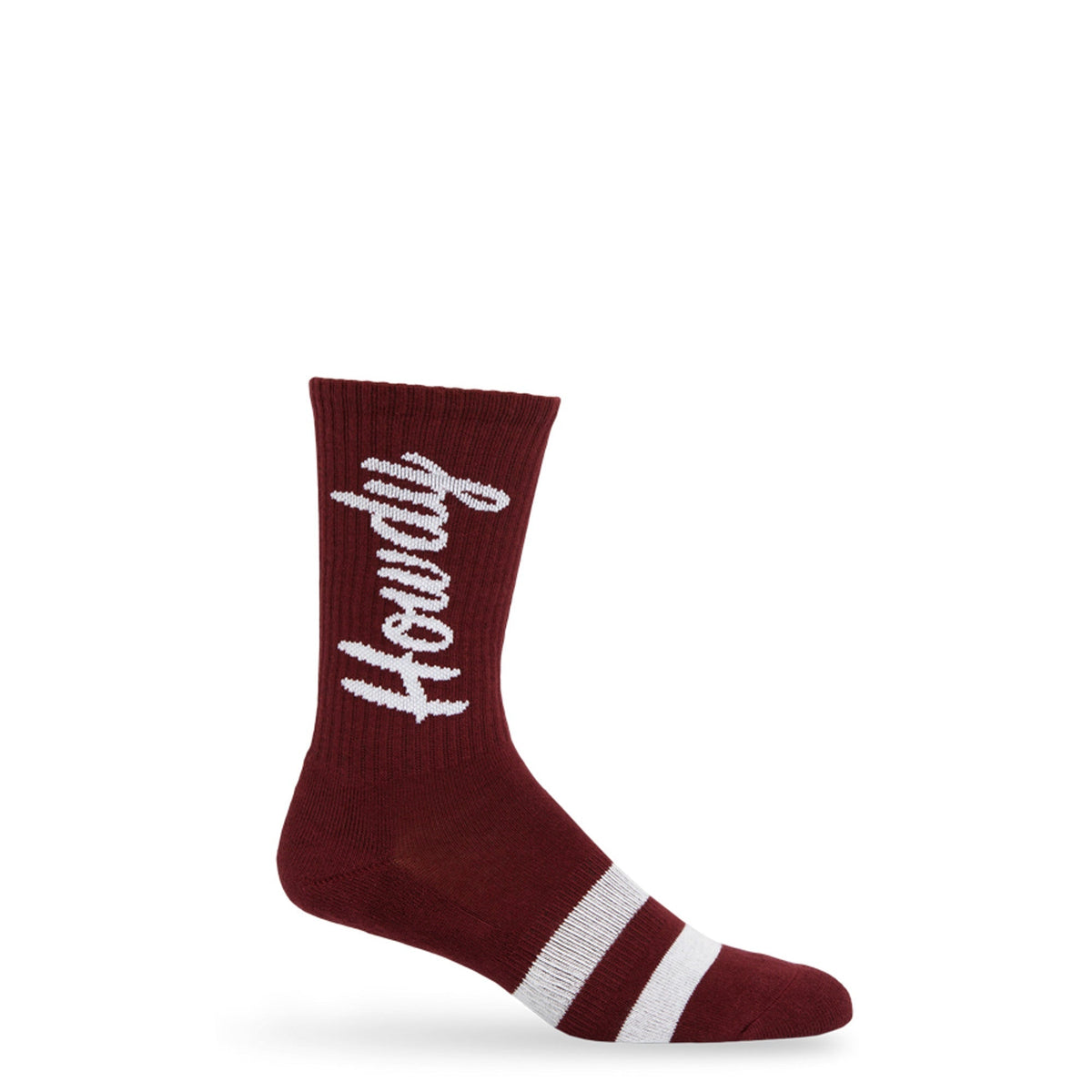 Maroon Howdy Casual SocksTeam ColorwaysTorqelo.com