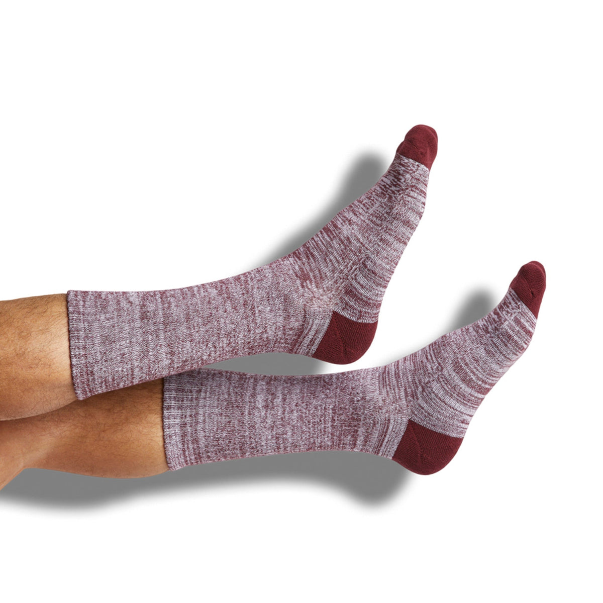 Maroon Marl Casual SocksTeam ColorwaysTorqelo.com
