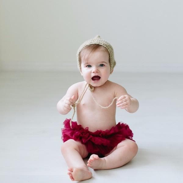 Maroon Ruffle Tutu BloomerTutu BloomerTorqelo.com