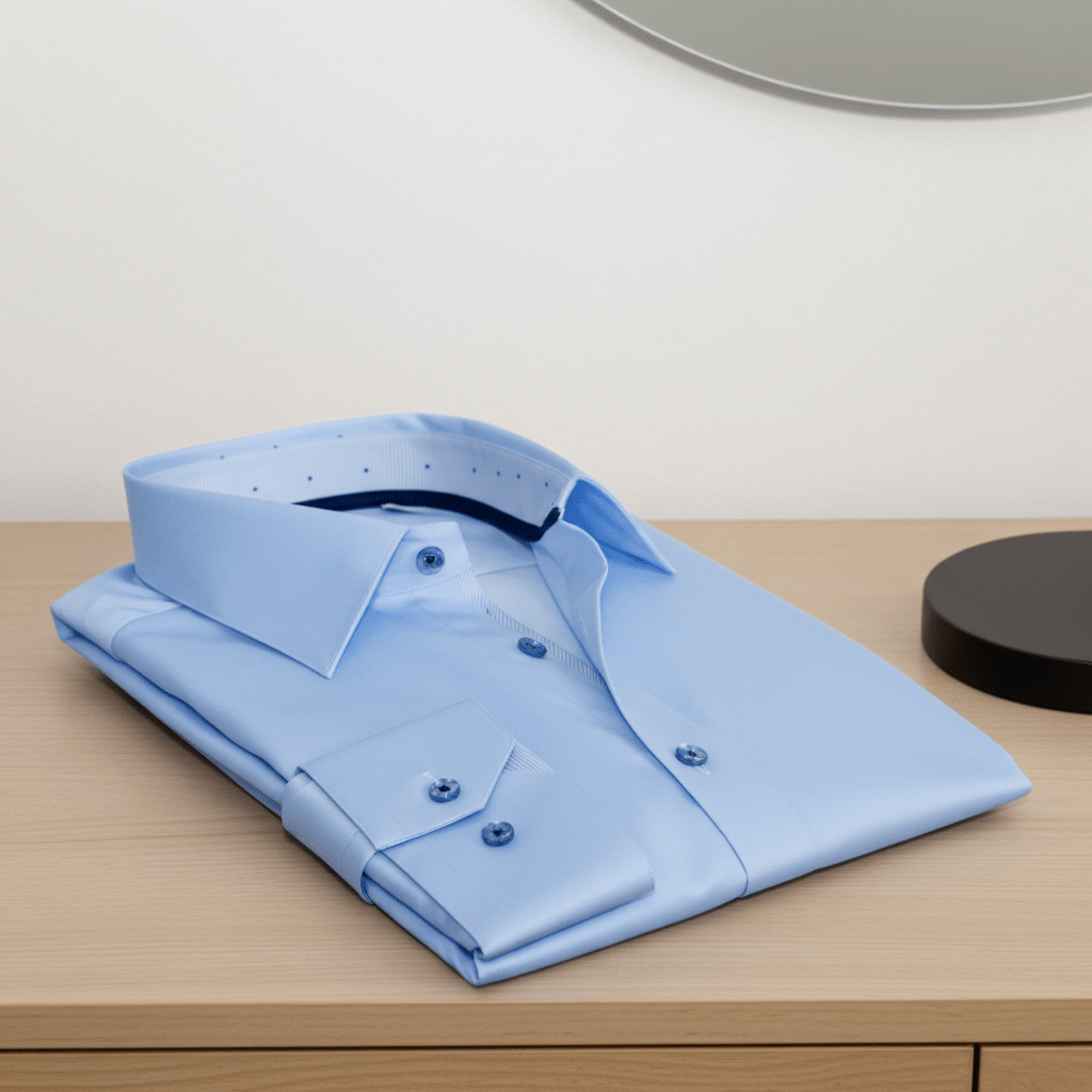 Martin Button-Up Shirt With Contrast Details // Blue // Contemporary Fit (Regular)Shirts & TopsTorqelo.com