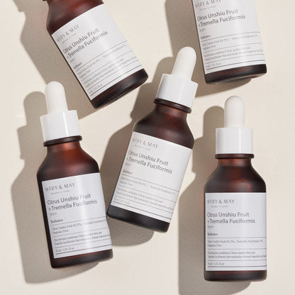 [MARY & MAY] Citrus Unshiu+Tremella Fuciformis Serum 30ml by Seoulia
