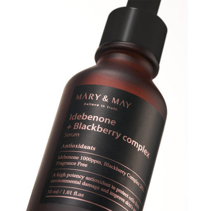 [MARY & MAY] Idebenone + Blackberry Complex Serum 30ml by Seoulia