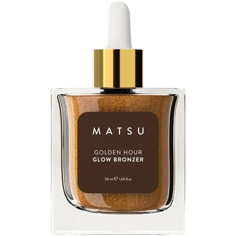 Matsu Golden Hour Glow Bronzing Body Oil for Radiant Skin 50ml by Beauty Care Bag