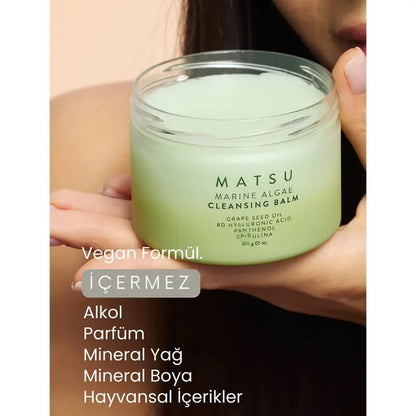 Matsu Marine Algae Cleansing Balm with Hyaluronic Acid 100g by Beauty Care Bag