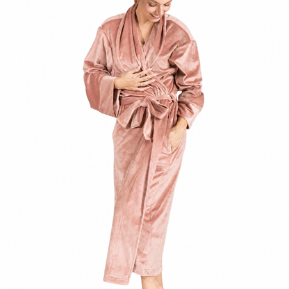 Plush Velour Women's Robe by Pure Fiber
