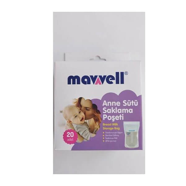 Mavvell Breast Milk Storage Bags for Safe Feeding 20 Count by Beauty Care Bag
