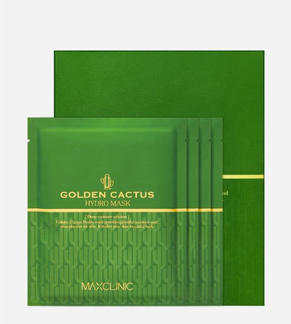 MAXCLINIC Golden Cactus Hydro Mask 25ml X 4ea by Seoulia