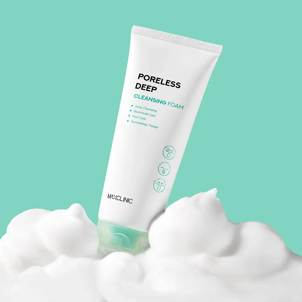 MAXCLINIC Poreless Deep Cleansing Foam 150g by Seoulia