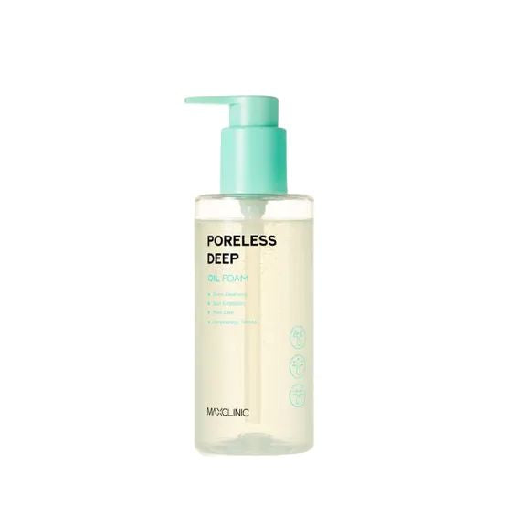 MAXCLINIC Poreless Deep Oil Foam 200ml by Seoulia