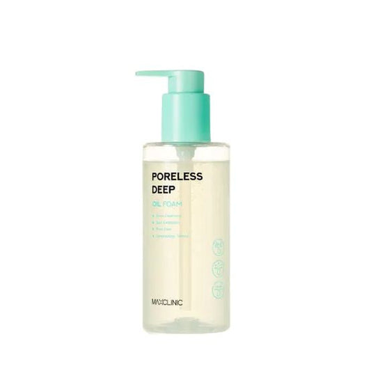 MAXCLINIC Poreless Deep Oil Foam 200ml by Seoulia