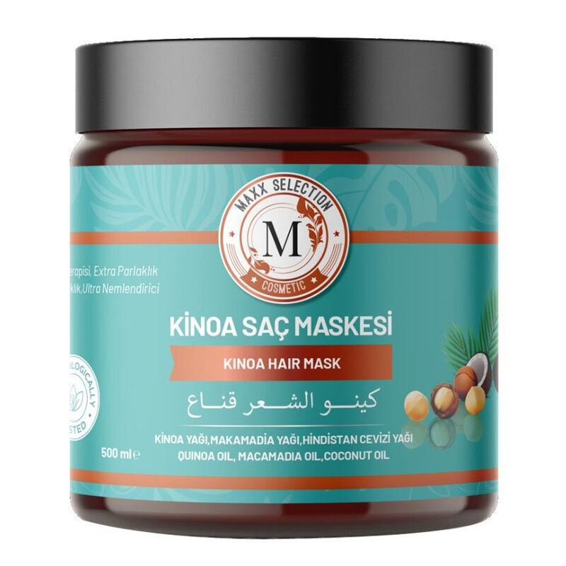 Maxx Selection Quinoa Hair Mask for Dry Hair 500 ml by Beauty Care Bag